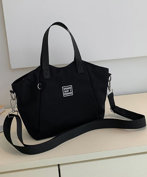 Miniministore(ミニミニストア)の「ハンドバッグ 2way 肩掛けカバン(ハンドバッグ・レディース・ネイビー/ベージュ/ラベンダー/ピンク/ブラック・FREE)」の13枚目の写真