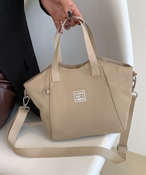 Miniministore(ミニミニストア)の「ハンドバッグ 2way 肩掛けカバン(ハンドバッグ・レディース・ネイビー/ベージュ/ラベンダー/ピンク/ブラック・FREE)」の8枚目の写真