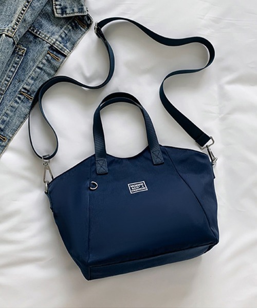 Miniministore(ミニミニストア)の「ハンドバッグ 2way 肩掛けカバン(ハンドバッグ・レディース・ネイビー/ベージュ/ラベンダー/ピンク/ブラック・FREE)」の12枚目の写真