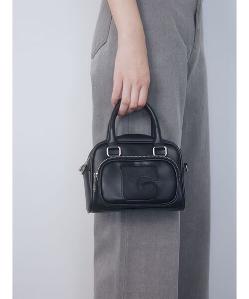 EMODA(エモダ)の「マークシアーコンパクトバッグ(ハンドバッグ・レディース・ブルー/ブラック/ベージュ・FREE)」の17枚目の写真