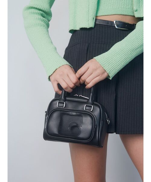 EMODA(エモダ)の「マークシアーコンパクトバッグ(ハンドバッグ・レディース・ブルー/ブラック/ベージュ・FREE)」の21枚目の写真