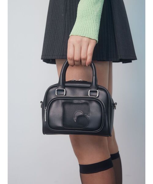 EMODA(エモダ)の「マークシアーコンパクトバッグ(ハンドバッグ・レディース・ブルー/ブラック/ベージュ・FREE)」の19枚目の写真