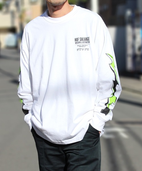 HUF（ハフ）の「【HUF】ハフ BUZZKILL L/S TEE ロングスリーブTシャツ 
