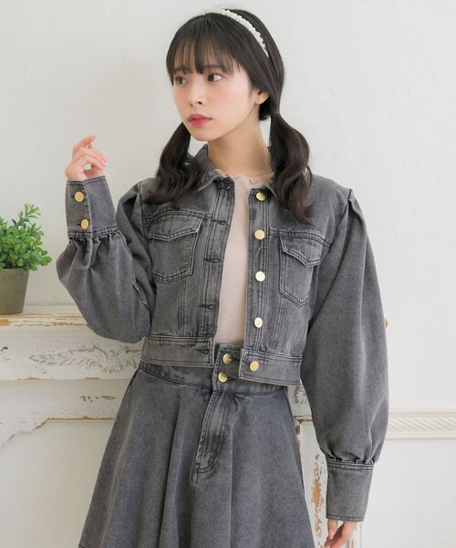 ems excite(エムズエキサイト)の「ビジュー付きCT(Tシャツ/カットソー・レディース・ブラック/オフホワイト/ピンク・FREE)」の7枚目の写真