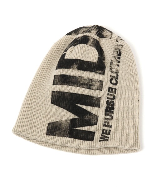 Midnight Move（ミッドナイトムーブ）の「Midnight Move／MID BENIE 2105130（ニットキャップ/ビーニー・レディース・グレー/ベージュ・FREE）」の14枚目の写真