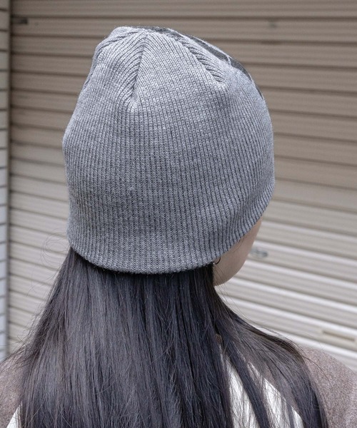Midnight Move（ミッドナイトムーブ）の「Midnight Move／MID BENIE 2105130（ニットキャップ/ビーニー・レディース・グレー/ベージュ・FREE）」の21枚目の写真