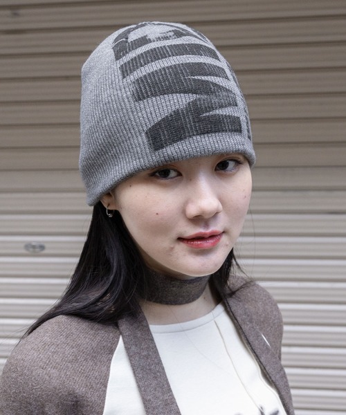 Midnight Move（ミッドナイトムーブ）の「Midnight Move／MID BENIE 2105130（ニットキャップ/ビーニー・レディース・グレー/ベージュ・FREE）」の19枚目の写真
