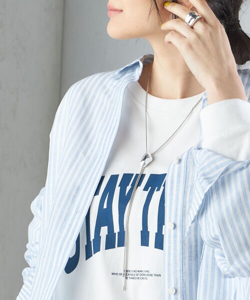 SHIPS(シップス)の「* アジャスター ループタイ モチーフ ネックレス ◇(ネックレス・レディース・ゴールド/シルバー・ONE SIZE)」の12枚目の写真