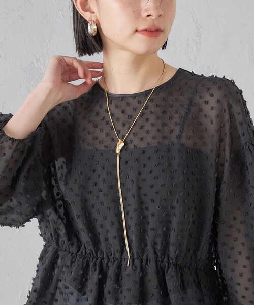 SHIPS(シップス)の「* アジャスター ループタイ モチーフ ネックレス ◇(ネックレス・レディース・ゴールド/シルバー・ONE SIZE)」の18枚目の写真