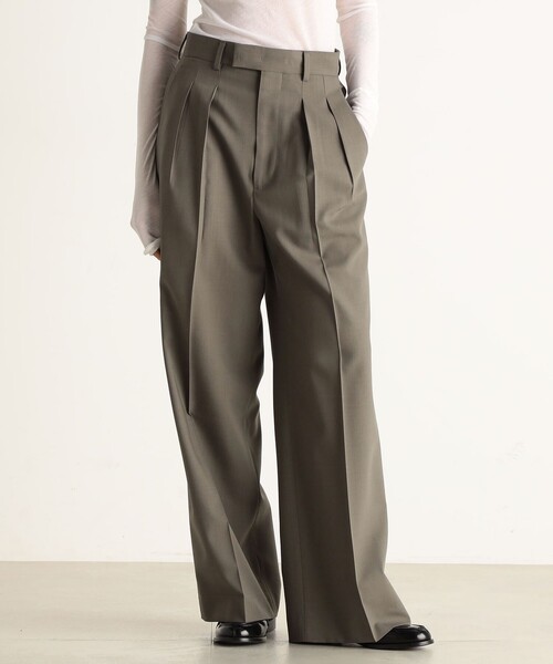 EDITION（エディション）の「トロピカルウール 2タックワイド