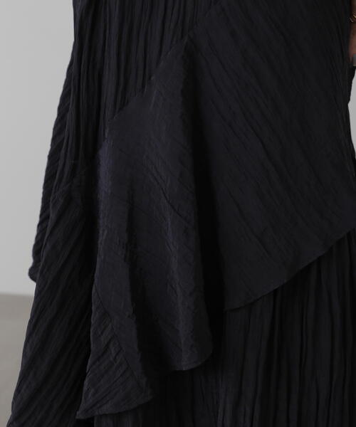 FREE'S MART（フリーズマート）の「ワッシャーランダムティアードスカート（スカート・レディース・ホワイト/ライトグリーン/ブラック/イエロー・SMALL/MEDIUM）」の14枚目の写真