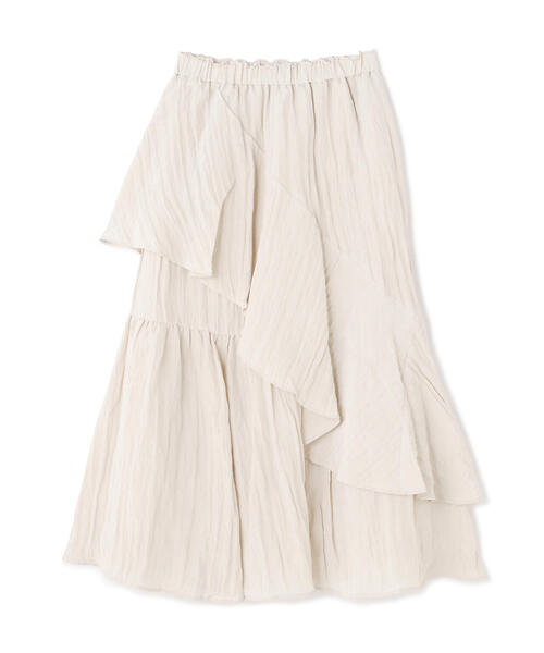 FREE'S MART（フリーズマート）の「ワッシャーランダムティアードスカート（スカート・レディース・ホワイト/ライトグリーン/ブラック/イエロー・SMALL/MEDIUM）」の16枚目の写真