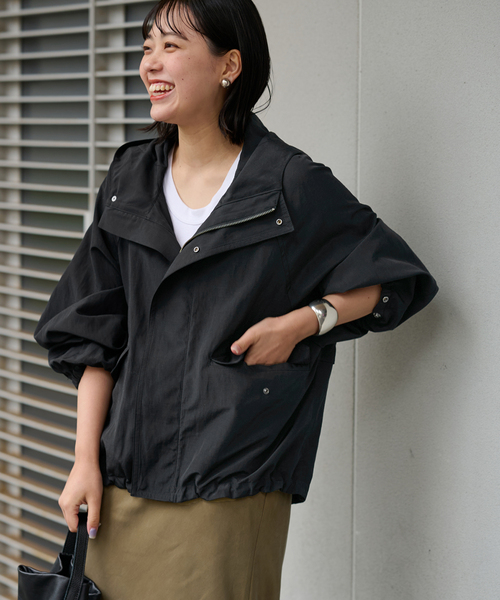 FRAMeWORK（フレームワーク）の「リネンPLタッサーフードショート