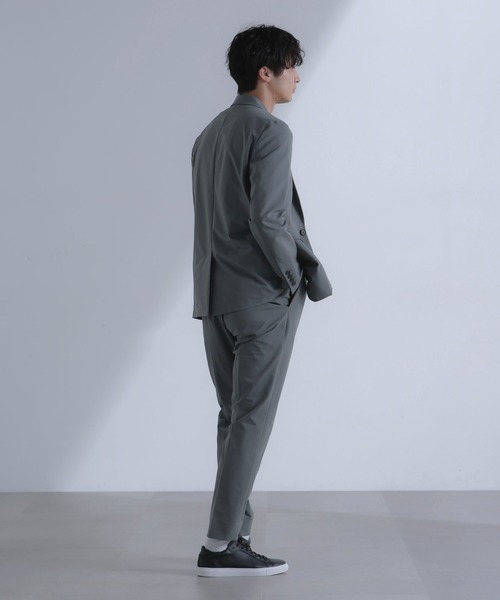 NANO universe（ナノユニバース）の「「Damerino」TEXBRID(R)×SPX 4WAYストレッチ セットアップ（スーツセット・メンズ・ベージュ/グレー/ネイビー・L/M/S/XL）」の5枚目の写真