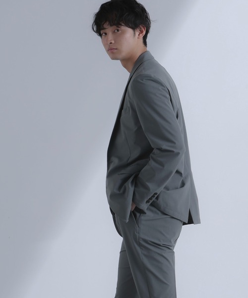 NANO universe（ナノユニバース）の「「Damerino」TEXBRID(R)×SPX 4WAYストレッチ セットアップ（スーツセット・メンズ・ベージュ/グレー/ネイビー・L/M/S/XL）」の6枚目の写真