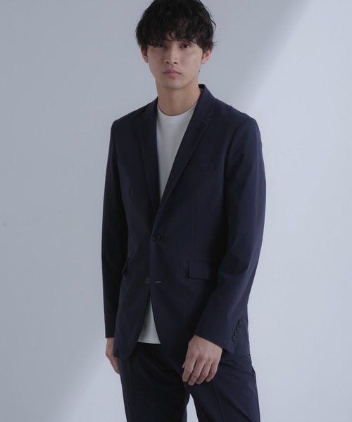 NANO universe（ナノユニバース）の「「Damerino」TEXBRID(R)×SPX 4WAYストレッチ セットアップ（スーツセット・メンズ・ベージュ/グレー/ネイビー・L/M/S/XL）」の22枚目の写真