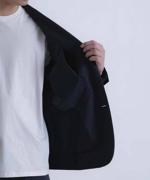 NANO universe（ナノユニバース）の「「Damerino」TEXBRID(R)×SPX 4WAYストレッチ セットアップ（スーツセット・メンズ・ベージュ/グレー/ネイビー・L/M/S/XL）」の18枚目の写真