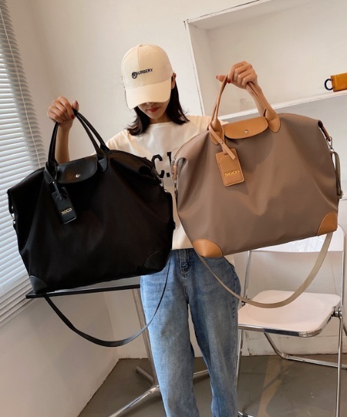 Per sist ence(パーシエンス)の「2WAYボストンバッグ(ボストンバッグ・レディース・グレー/ブラック・FREE)」の1枚目の写真