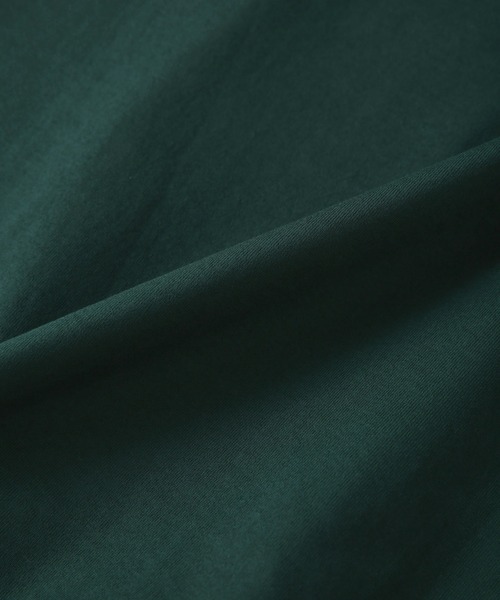 NANO universe（ナノユニバース）の「TCポンチハーフジッププルオーバー（スウェット・メンズ・モカ/グリーン・L/M）」の6枚目の写真