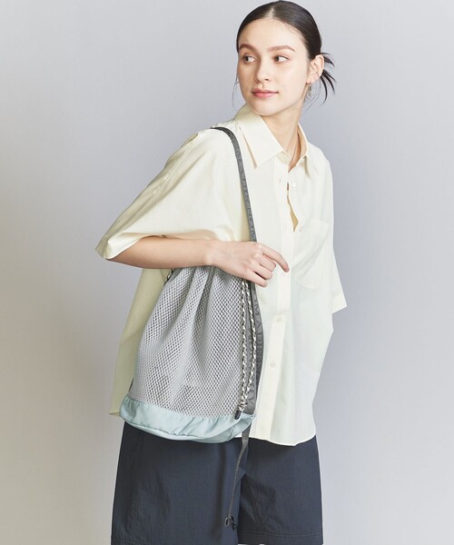 ADAM ET ROPE別注【NOMADIS】VELO MESHショルダーバッグ ADAM ET ROPE' ショルダーバッグ バッグ メッシュ2WAYショルダー