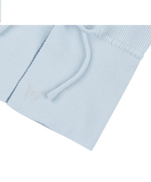 FANCY CLUB(ファンシークラブ)の「【FANCY CLUB】TWO-RIBBON CROP CARDIGAN / 【ファンシークラブ】ツーリボンクロップ長袖カーディガン(カーディガン/ボレロ・レディース・ライトブルー/ブラック・ONE SIZE)」の22枚目の写真