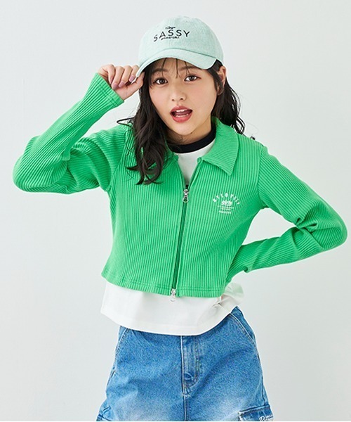 バイラビット ミントグリーン Tシャツ 140 セール】メッシュロングTシャツセット（Tシャツ/カットソー