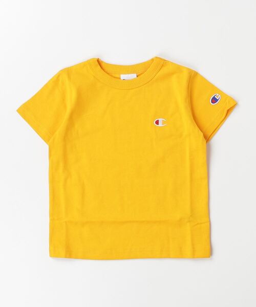 Champion（チャンピオン）の「チャンピオン  チャンピオン 半袖Tシャツ_Champion SHORT SLEEVE T-SHIRT（Tシャツ/カットソー・キッズ・ブラック/ブルー/オフホワイト/グレー/オレンジ/ネイビー/グリーン・100cm/110cm/120cm/130cm/140cm/150cm/160cm）」の7枚目の写真