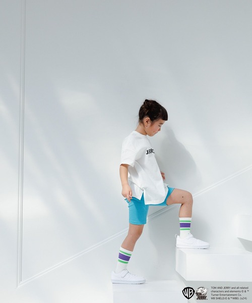 LOWRYS FARM（ローリーズファーム）の「TOM and JERRY　BIG Tシャツ　 109572（Tシャツ/カットソー・キッズ・ブラック/グレー/ホワイト・150cm/140cm/130cm/120cm/110cm）」の6枚目の写真