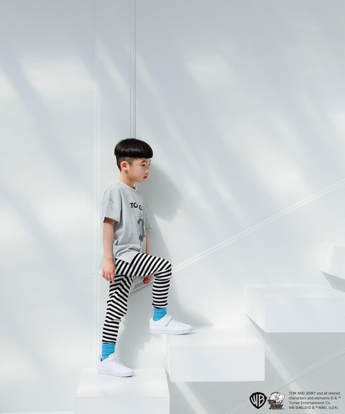 LOWRYS FARM（ローリーズファーム）の「TOM and JERRY　BIG Tシャツ　 109572（Tシャツ/カットソー・キッズ・ブラック/グレー/ホワイト・150cm/140cm/130cm/120cm/110cm）」の13枚目の写真