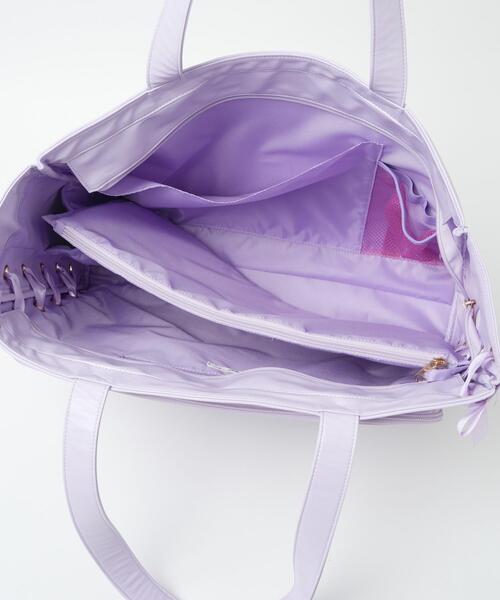 WEGO/【Lサイズ】レースアップフレーム痛バッグ（トートバッグ）｜WEGO（ウィゴー）