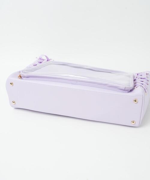 WEGO/【Lサイズ】レースアップフレーム痛バッグ（トートバッグ）｜WEGO（ウィゴー）