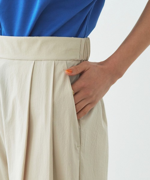VIS（ビス）の「【洗える】タックギャザーパンツ（その他パンツ・レディース・ベージュ/ブラック/サックスブルー・M/S）」の19枚目の写真