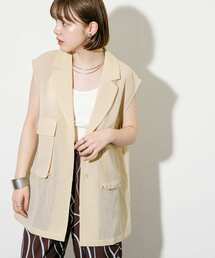 KBF | ポケットディティールシアーベスト(ベスト)