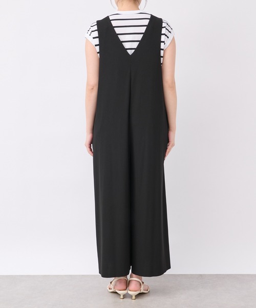 un dix cors（アンディコール）の「リラックスサロペット（サロペット/オーバーオール・レディース・ブラック・FREE）」の13枚目の写真