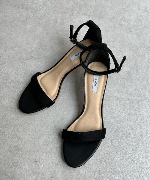 DouDou（ドゥドゥ）の「5センチヒールストラップサンダル（サンダル・レディース・シルバー/ゴールド/ブラック・23cm/23.5cm/24cm）」の5枚目の写真