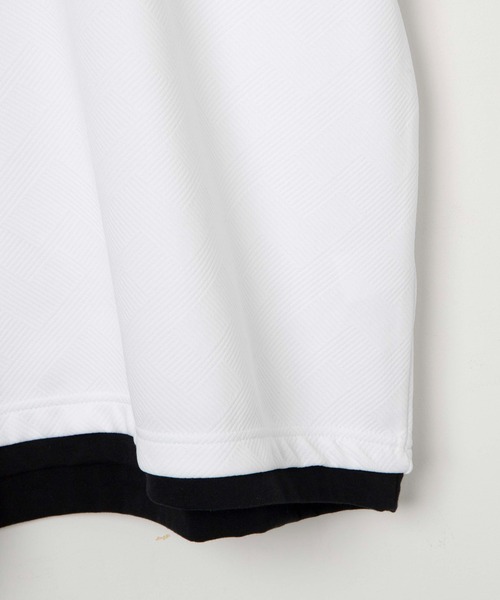 LUCY（ルーシー）の「LUCY/フクレジャガードフェイクレイヤードT（Tシャツ/カットソー・メンズ・ブラック/ホワイト・MEDIUM/LARGE）」の6枚目の写真