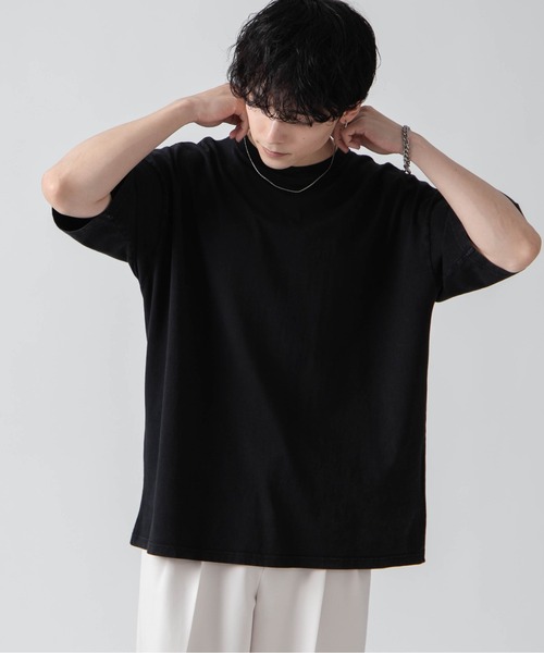 WEGO（ウィゴー）の「WEGO/ビックコットンT（Tシャツ/カットソー・メンズ・ライトイエロー/ブラック系その他/杢グレー/ブラック/ライトパープル/ブルー系その他/ホワイト系その他/ブラウン/ホワイト/ワイン/ネイビー・SMALL/MEDIUM/LARGE/X-LARGE）」の22枚目の写真