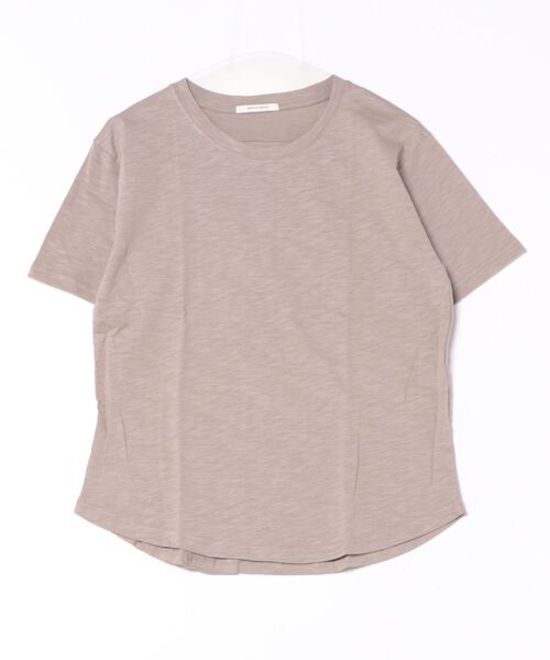 UNDERWRAPS（アンダーラップス）の「スラブクルーネックT(M3)（Tシャツ/カットソー・レディース・ホワイト/ブラック/アイボリー/ライトピンク/ライトグリーン/ベージュ・L/M）」の5枚目の写真