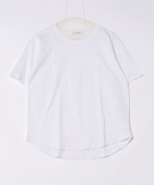 UNDERWRAPS（アンダーラップス）の「スラブクルーネックT(M3)（Tシャツ/カットソー・レディース・ホワイト/ブラック/アイボリー/ライトピンク/ライトグリーン/ベージュ・L/M）」の9枚目の写真