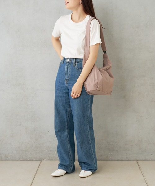 BIRTHDAY BAR（バースデイバー）の「LIGHT NYLON SHOULDER（ショルダーバッグ・レディース・ベージュ/ブラック/グレー・0）」の10枚目の写真