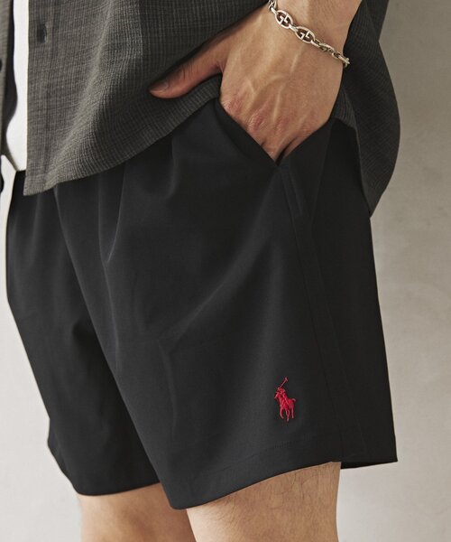 POLO RALPH LAUREN(ポロ ラルフ ローレン)の「POLO RALPH LAUREN / ポロ ラルフローレン TRAVELER SWIM SHORTS 7108298510(その他パンツ・メンズ・ブラック/カーキ/ホワイト/モカ/パープル/イエロー・MEDIUM/LARGE)」の1枚目の写真