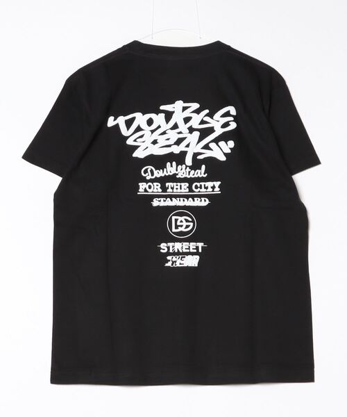 DOUBLE STEAL(ダブルスティール)の「タギング&ロゴ Tシャツ(Tシャツ/カットソー・メンズ・ブラック/ホワイト・MEDIUM/LARGE/X-LARGE/XX-LARGE)」の22枚目の写真