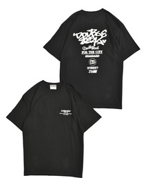 DOUBLE STEAL | タギング＆ロゴ Tシャツ(Tシャツ/カットソー)