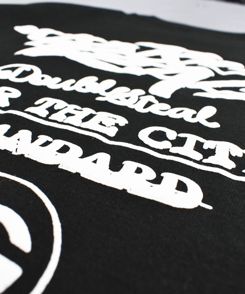 DOUBLE STEAL(ダブルスティール)の「タギング&ロゴ Tシャツ(Tシャツ/カットソー・メンズ・ブラック/ホワイト・MEDIUM/LARGE/X-LARGE/XX-LARGE)」の6枚目の写真