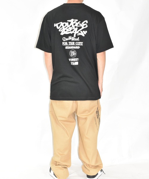 DOUBLE STEAL(ダブルスティール)の「タギング&ロゴ Tシャツ(Tシャツ/カットソー・メンズ・ブラック/ホワイト・MEDIUM/LARGE/X-LARGE/XX-LARGE)」の14枚目の写真