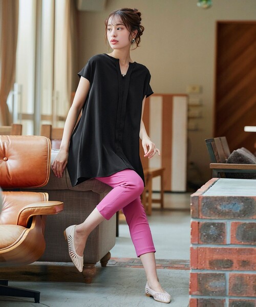 【フラット&ヒール2TYPE】ケージデザインシアーパンプス（パンプス）｜Tiaclasse（ティアクラッセ）