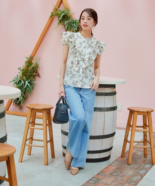 【フラット&ヒール2TYPE】ケージデザインシアーパンプス（パンプス）｜Tiaclasse（ティアクラッセ）