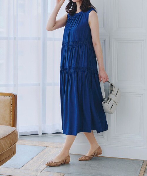 【フラット&ヒール2TYPE】ケージデザインシアーパンプス（パンプス）｜Tiaclasse（ティアクラッセ）