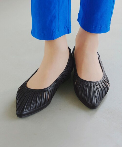 【フラット&ヒール2TYPE】ケージデザインシアーパンプス（パンプス）｜Tiaclasse（ティアクラッセ）