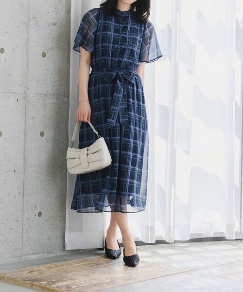 【フラット&ヒール2TYPE】ケージデザインシアーパンプス（パンプス）｜Tiaclasse（ティアクラッセ）